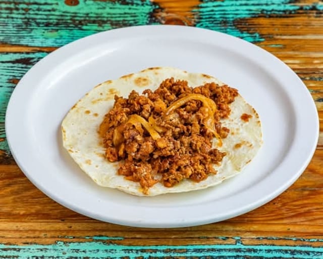 Chorizo Taco.