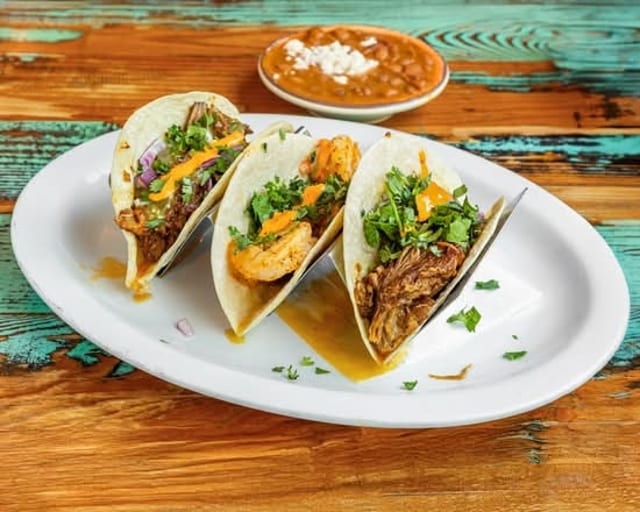 3 Jalisco Style Tacos.