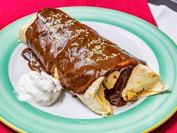El Burrito Con Mole.