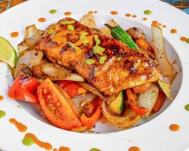 Seared Salmon (Merida Style).