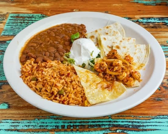 LA Crawfish Quesadilla.