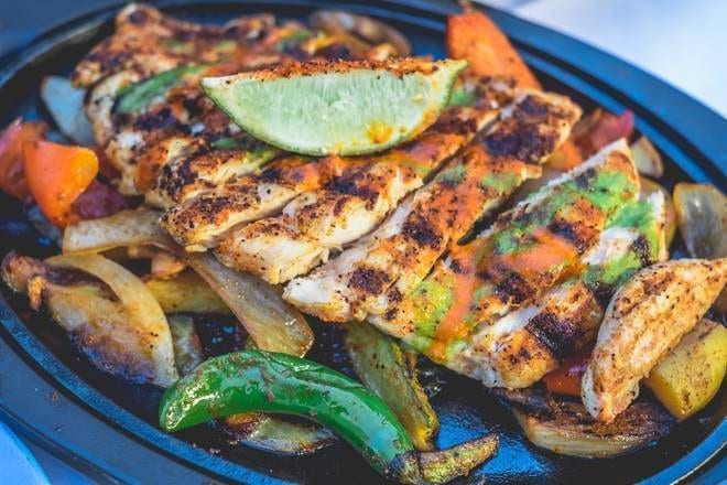 Chicken Tenderloin Fajitas.