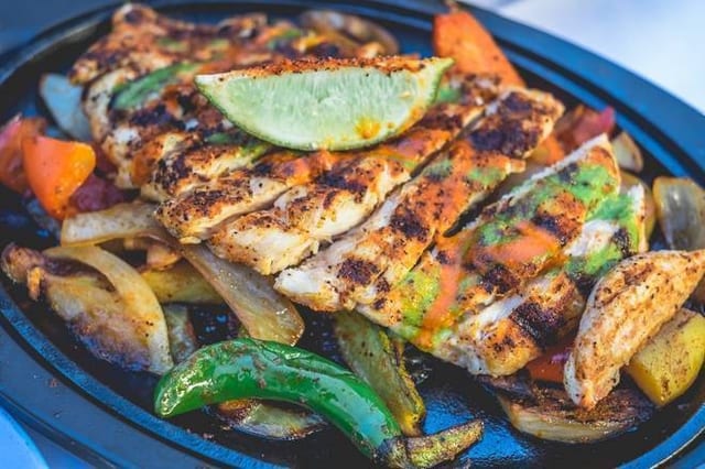 Chicken Tenderloin Fajitas.
