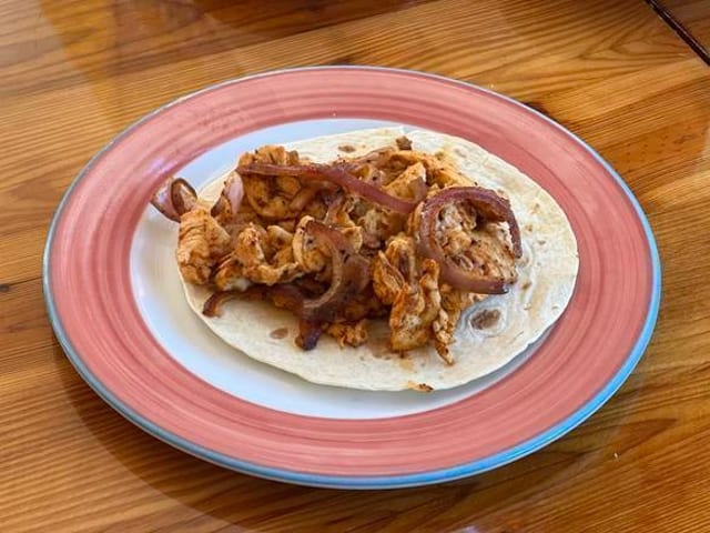 Chicken Tenderloin Taco.